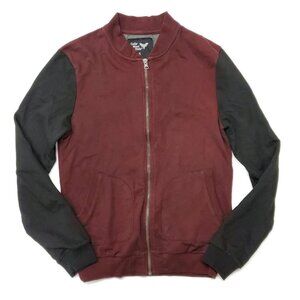 Cedarwood State Bomber Jacket‎ Mens Small Red Black Full Zip